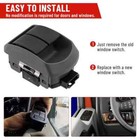 For Paccar Kenworth Lift Window Switch P n - P27-1069 P271069 Dual Window Switch