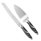 Cake Knife And Server Set  Cake Cutter And Spatula  Cake Server   Knife Set Of 2