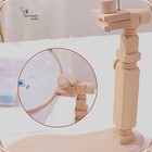 Multi-angle Embroidery Hoop Holder  Adjustable Height  Beechwood