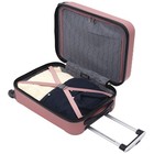 Travelers Club Cosmo Luggage  Rose Gold - 20 Inch  20-inch