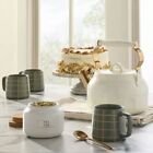 2qt Stainless Steel Arch Cutout Teapot - Hearth   Hand    With Magnolia Cream