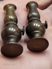 Antique Old Table Lamp Vintage Dollhouse Miniature Brass 1 12 Scale Kerosene Oil