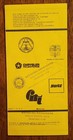 Vintage Colombia Hoja De Ruta Route Sheet Map No  11 Bogota-zipaquira-barbosa