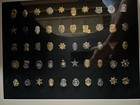 50 State Police Lapel Pins  Complete Set  Framed