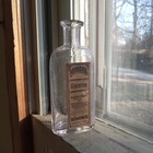Miner s Glycerine The Toiletine Co Greenfield mass Early 1900 Labeled Bottle