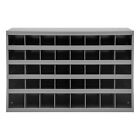 Metal 40 Hole Storage Bolt Bin Cabinet Compartment Nuts Bolts Fasteners Screws 