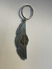 Harley 100th 2003 Anniversary Ring Fob Keychain Pewter 100 Years 2-tone Sale 