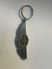 Harley 100th 2003 Anniversary Ring Fob Keychain Pewter 100 Years 2-tone Sale