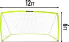 Franklin Sports Portable Soccer Goal Pop Up Net Indoor Outdoor Folding 12 X 6 Ft