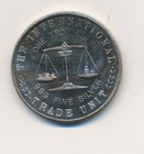 1983 American Centennial Celebration Buffalo 1 One Troy Ounce 999 Silver Round