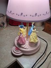 Vintage Disney Princess Talking And Dancing Lamp See Description  For Full Detai