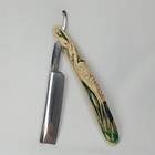 Antique 1910s Straight Razor The Victor No  51 Heron   Fish Figural Celluloid