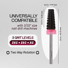 Usa  1 Pana 5 In 1 Nail Carbide Bit - Black - 3x Coarse Grit 3 32 