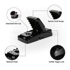 6 Pack Mouse Traps Indoor For Home mice House reusable 6  Black