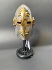 Medieval Knight Crusaders Helmet Desk Or Bookcase Piece