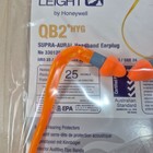 Howard Leight Qb2hyg Supra-aural Banded Earplugs Nrr 25 Orange 3301282 New