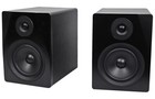  2  Rockville Apm5b 5 25  Powered Studio Monitors active Subwoofer stands pads