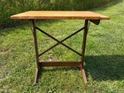 Mid Century Anco Bilt Adjustable Wood Drafting Table Artist Architect Desk