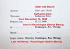 German Judaica Document - Revoked Citizenship Katharina Sara Adler  - Judaica
