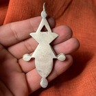 Very Rare Ancient Roman Era Bronze Pendant Authentic Antique Old Jewelry