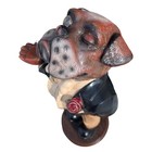 Small Bulldog Butler Without Tray Resin Statue Animal Prop Display