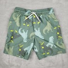 Carters Child Of Mine Dinosaur Swim Set Shorts Trunks Rashguard Boys Size 4t