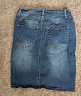 Wax Jean Girls Denim Jean Skirt Size  Small 7 8 Euc