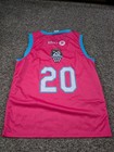 Mattel Barbie X Wnba Chicago Sky Pink Game Day Jersey  20 Size Xl