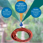 Super-flex Red 8mm Tubing - Expand Irrigation Watering Line Compatible W  Blumat