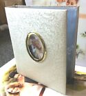 Photo Album 3 Rings Leather 2 Up 5  X 7  With 50 Pages Holds 200 Photos