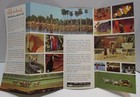 Vintage Hialeah Travel Brochure  Miami Florida Horse Racing 