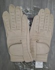 Nwt Pri Pro Riders Size 6 Super Comfort Tan Leather Horse Show Riding Gloves 