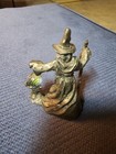 Vintage Gallo Pewter Wizard Staff And Crystal Ball