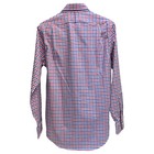 Polo Ralph Lauren Long Sleeve Dress Shirt Red White Blue Check Stretch  115