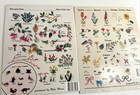 Silk Ribbon Embroidery 2 Books Patterns Flowers Birds Butterflies Blossoms