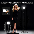 2-pack Led Video Light  Portable 3000-5500k Cri97  Studio Lights With 62  Tripod