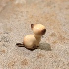 Vintage Hagen-renaker Discontinued Tiny Miniature Ceramic Siamese Cat
