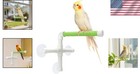 Non-slip Shower Perch For Parrots - Easy Install Bird Stand With Suction Cups