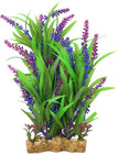 Aquarium Decor Fish Tank Decoration Ornament Artificial Plastic Plant Green p   