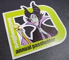 Wdw Walt Disney World Maleficent 2025 Annual Passholder Magnet  copy  