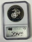 2005 P Marines Silver Dollar 230th Anniversary Commem Ngc Pf 70 Ultra Cameo
