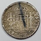 1812 Chihuahua Silver Cast 8 Reales Genuine Provisional Issue High Grade  j192