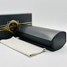 Dita Glasses Case Eyeglasses Sunglasses Black Size M Leather New