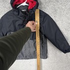 The North Face Ski Jacket Boys Xs 6 Black Gray Hooded Winter Gorpcore Outdoorsy