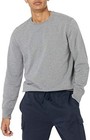Men s Long-sleeve Lightweight Fleece French Terry Crewneck Sweatshirt