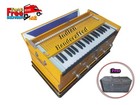 Harmonium 7 Stopper Double Bellows 39 Buttons 440hz Indian Musical Instrument