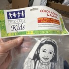 Doll Colorable Kids Cloth Doll W Color Club Markers -dahtive Apache Girl