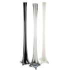 12 Pc Eiffel Tower Vases Wedding Centerpiece Choose Clear Black White