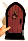 Wood Fairy   Garden Door For Use Or Decorating Craft 11  Tall X 6  Wide  3  Base