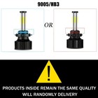 2025 6-sides 9005 Hb3 Led Headlight Bulbs High Or Low Beam Kit 6500k 2000000lm